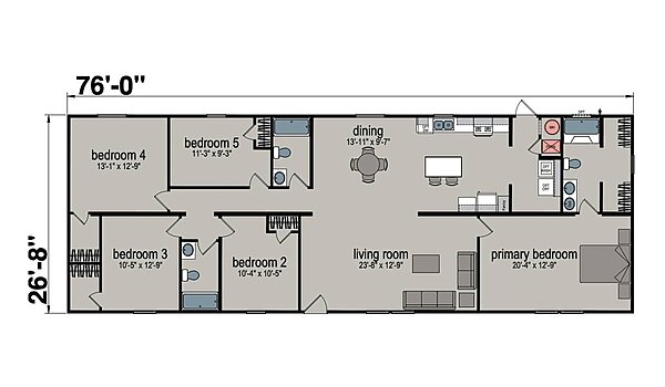 Lake Manor / Superior 2876H53P01 Layout 97415