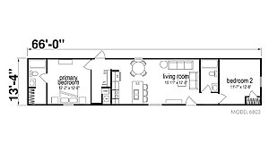 Lake Manor / Zenith 2BR Layout 97420