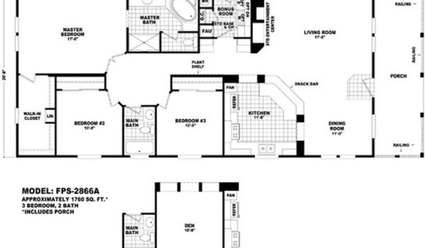 Front Porch / FPS-2866A Layout 1864