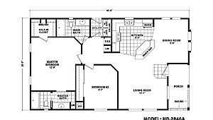 Homes Direct Value / HD-2846A Layout 45497