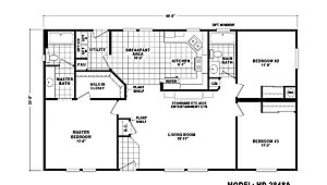 Homes Direct Value / HD-2848A Layout 45500