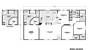 Homes Direct Value / HD-2856A Layout 45503