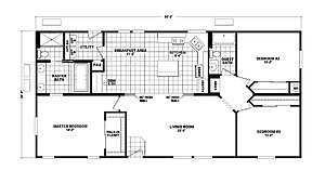 Homes Direct Value / HD-2856D-9 Layout 45510