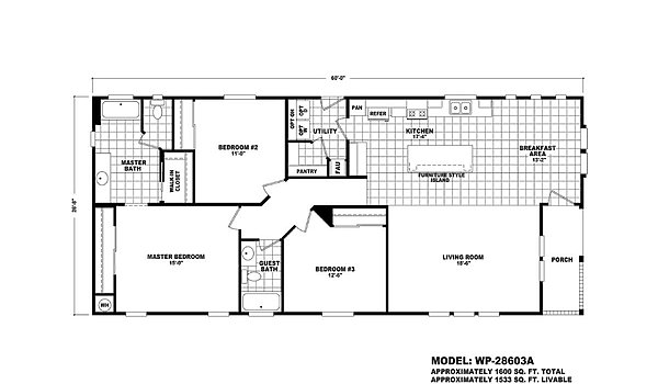 Westin Porch / WP-28603A Layout 60262