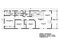 20' Wide Homes / TW-20583A Layout 60285