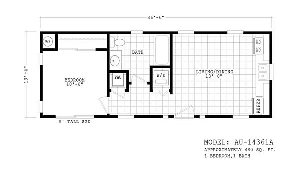 Accessory Dwellings / AU-14361A Layout 100124