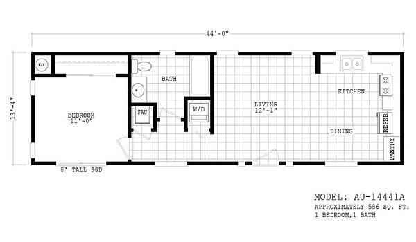 Accessory Dwellings / AU-14441A Layout 100126