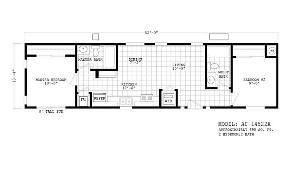 Accessory Dwellings / AU-14522A Layout 100129