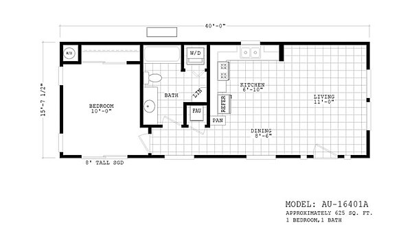 Accessory Dwellings / AU-16401A Layout 100134