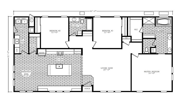 Homes Direct Value / HD-32643A Layout 117646