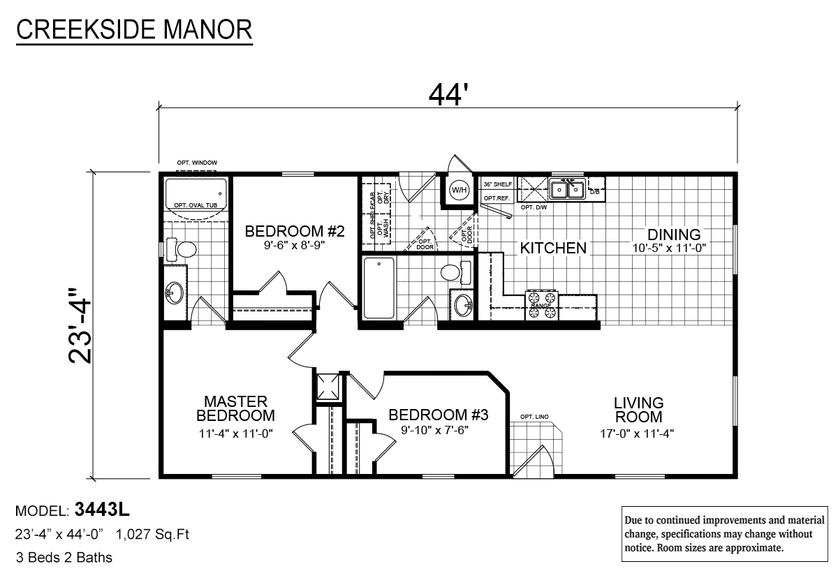 Creekside Manor CM-3443L - Craftsman Homes