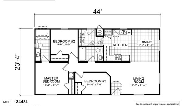 Creekside Manor / CM-3443L Layout 21062