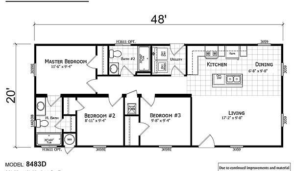 Creekside Manor / CM-8483D Layout 53589