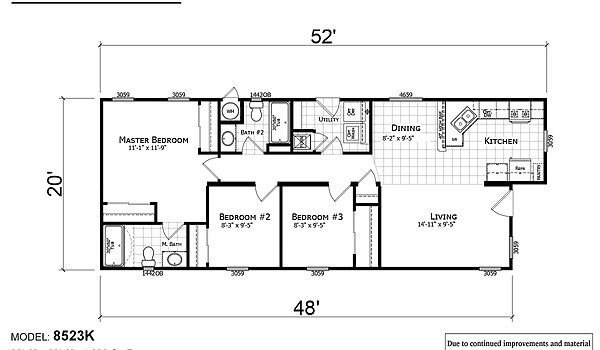 Creekside Manor / CM-8523K Layout 53590