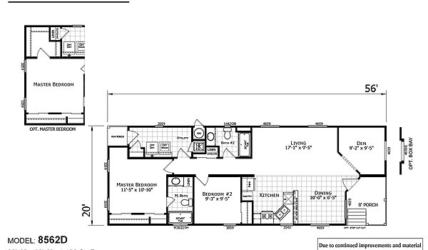 Creekside Manor / CM-8562D Layout 53591