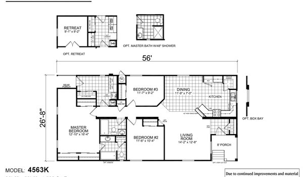 Creekside Manor / CM-4563K Layout 21100