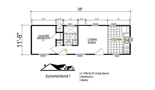 Custom Cottage / The Summerland I Layout 44047