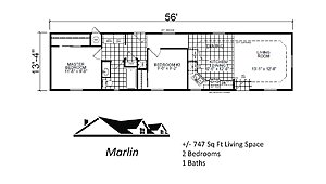 Custom Cottage / The Marlin Layout 44050