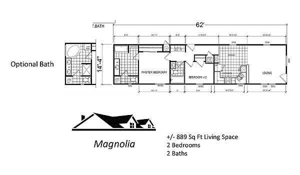 Custom Cottage / The Magnolia Layout 44054