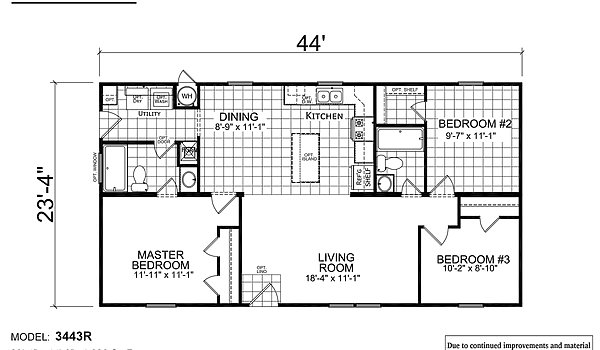 Foundations / LE-3443R Layout 53596