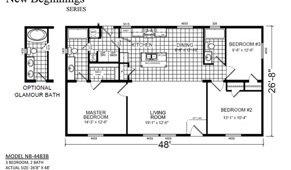 New Beginings / NB-4483B Layout 7663