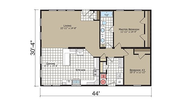 Crystal Bay Estates / CB-6442C Layout 48540