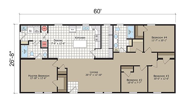 Hidden Creek Estates / HC4604P Layout 65012