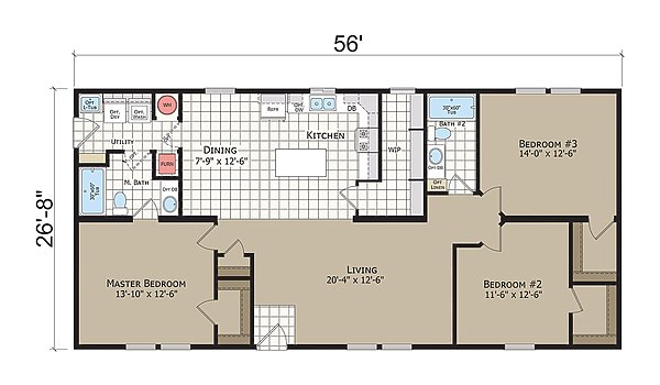 Hidden Creek Estates / HC4563P Layout 65014