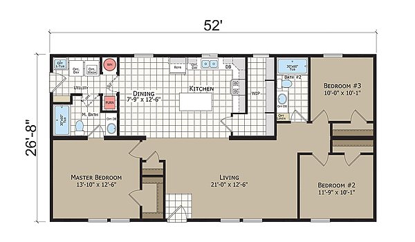 Hidden Creek Estates / HC4523P Layout 65016