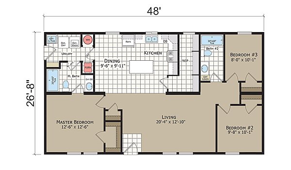 Hidden Creek Estates / HC4483P Layout 65018