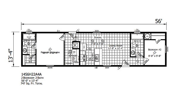 Winchester Series / 1456H22A4A Layout 91676