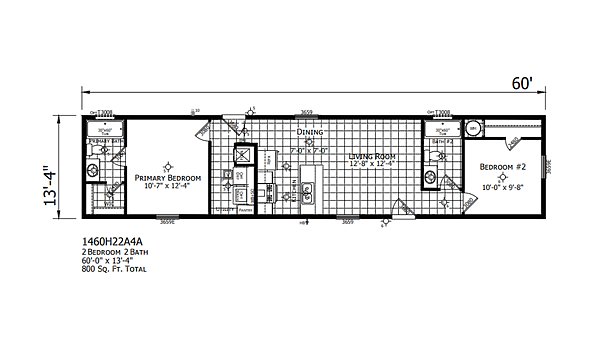 Winchester Series / 1460H22A4A Layout 91677