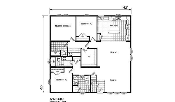 Grand Teton / 4042M Layout 129948
