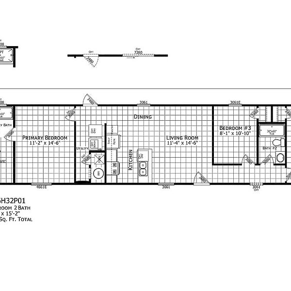 Lake Manor / 1666H32P01 Layout 120493