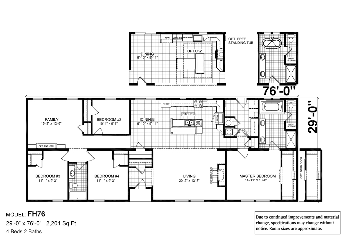 Floor Plan Detail Southside Home Center