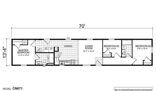 Central Great Plains / CN671 Layout 13308