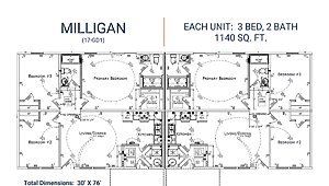 Developer / Milligan Duplex Layout 140137