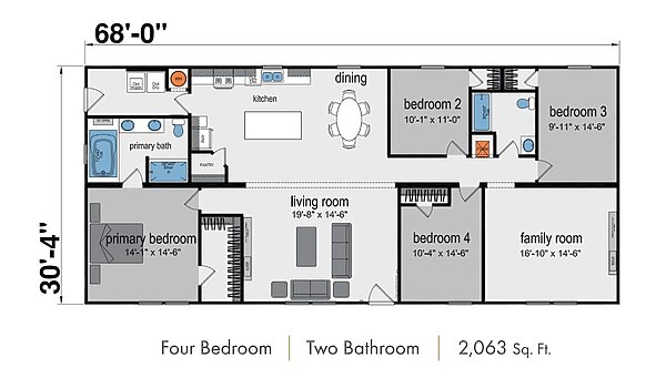 Foundation / The Cascade 3272H42A2V Layout 96546