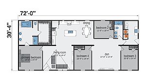 Foundation / The Cascade 3272H42A2V Layout 96546