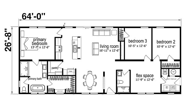 Ascend / Blue Sky 2864H32BS Layout 118325