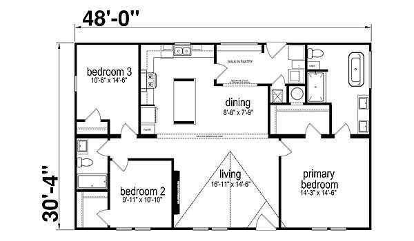 Highland / The Coach House Layout 133913