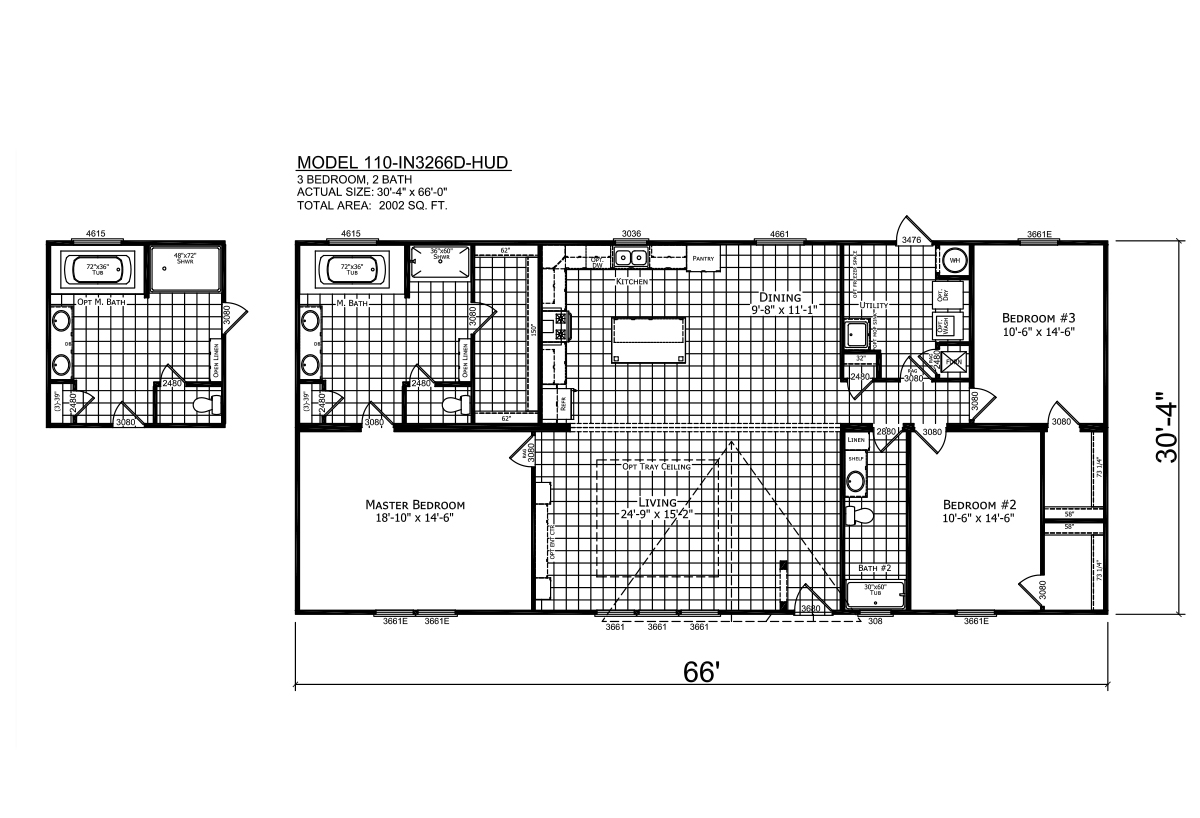 Innovation IN3266D - Texas Built Mobile Homes