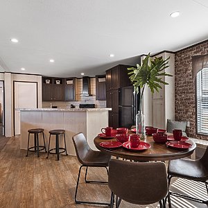 New Moon Doublewides / The Texan NM2856D Kitchen 33112