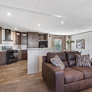 New Moon Doublewides / The Texan NM2856D Kitchen 33108