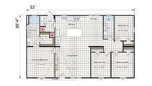 New Moon Doublewides / 3252H42A2E Layout 112954