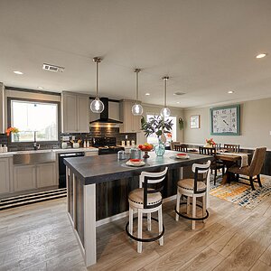 New Moon Doublewides / 3252H42A2E Kitchen 113070