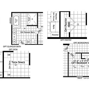 Redman Doublewides / RM2864A-2864H42495 Layout 126848