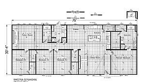 Redman Doublewides / RM3276A-3276H42496 Layout 126864