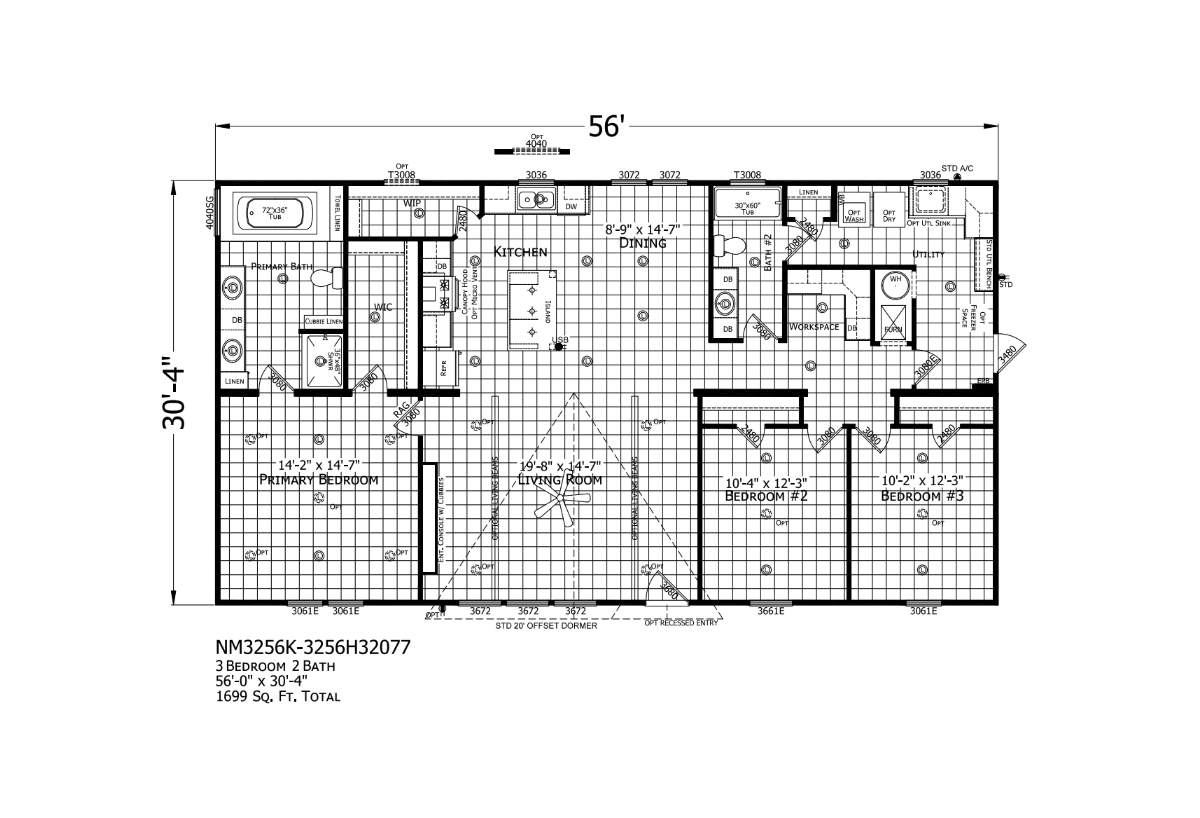 New Moon NM3256K-3256H32077 from Mobile Mansions