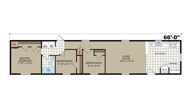 Northwood / F26001 Layout 29280